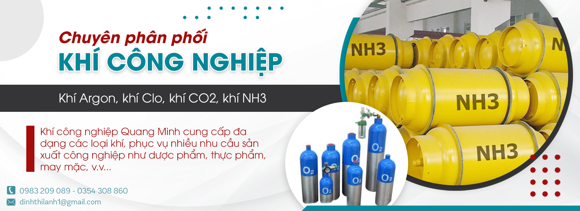 CÔNG TY TNHH THƯƠNG MẠI KHÍ CÔNG NGHIỆP QUANG MINH